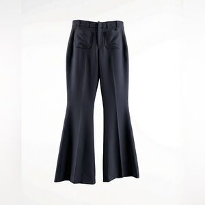 Reiss Elegant Black Flare Trousers Size 6